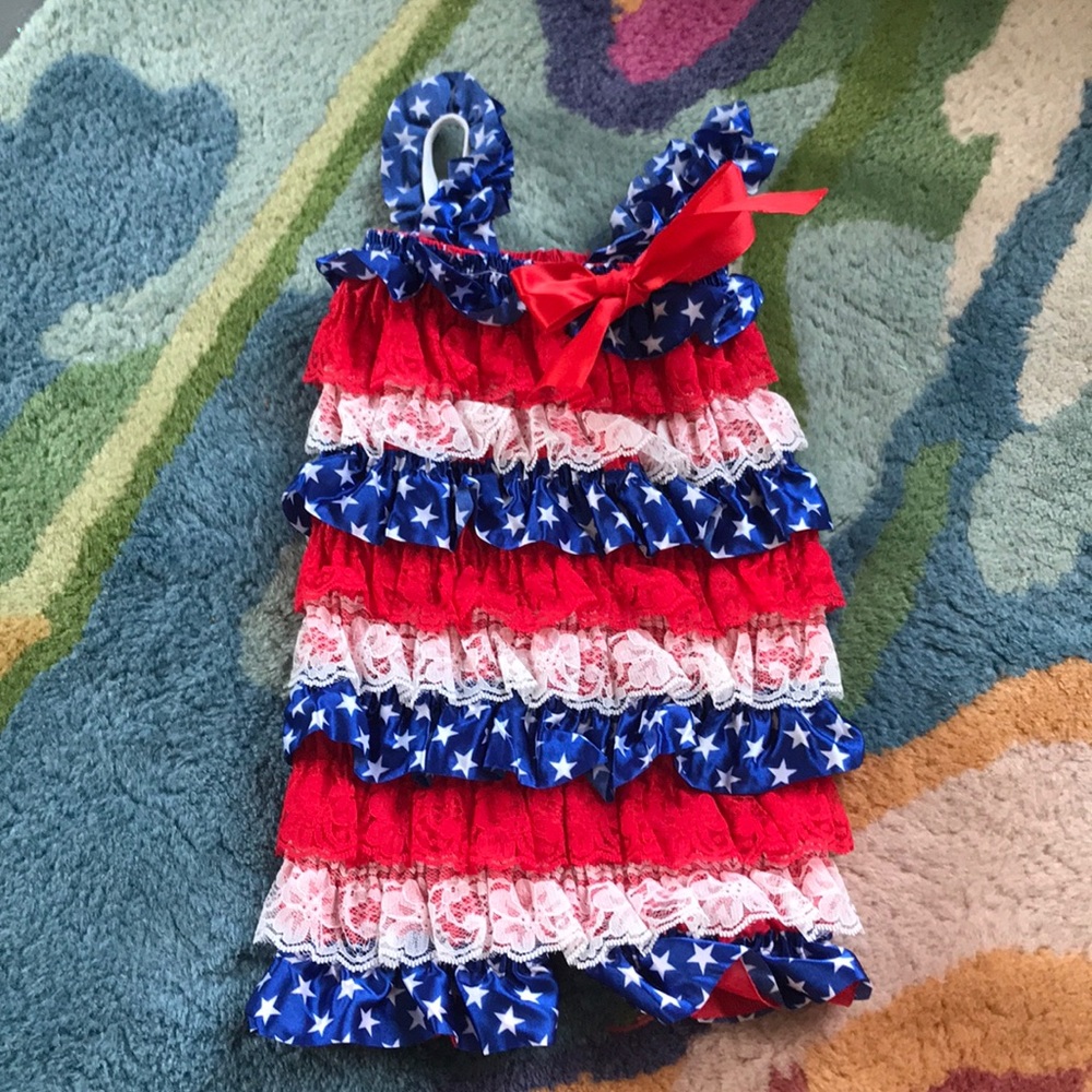 Fourth of July Romper